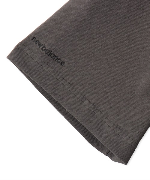 NEW BALANCE(ニューバランス)の「New Balance NB Grey Premium T-Shirt / ニューバランス NB GREY プレミアムTシャツ(Tシャツ/カットソー・メンズ・ブラック系その他/ブラック/ホワイト・M/L/XL)」の16枚目の写真