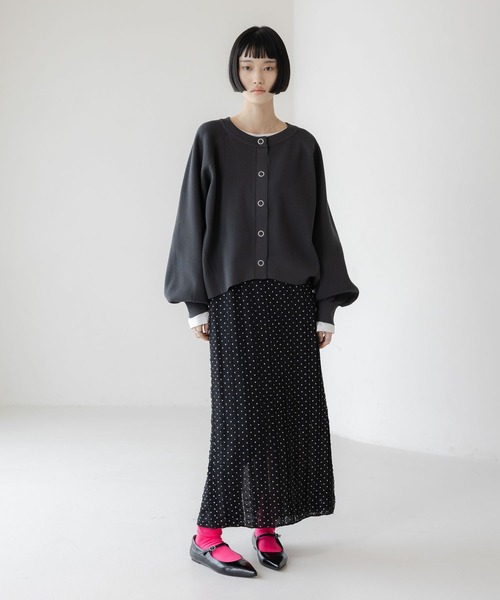 LOWRYS FARM（ローリーズファーム）の「チビフリルカットタイトスカート　636416（スカート・レディース・ホワイト/ブラック/グレー/グリーン/ホワイト系その他/ブラック系その他・FREE）」の10枚目の写真