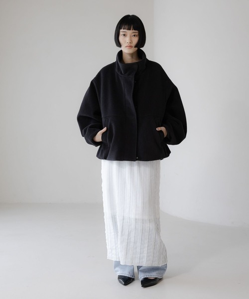 LOWRYS FARM（ローリーズファーム）の「チビフリルカットタイトスカート　636416（スカート・レディース・ホワイト/ブラック/グレー/グリーン/ホワイト系その他/ブラック系その他・FREE）」の18枚目の写真