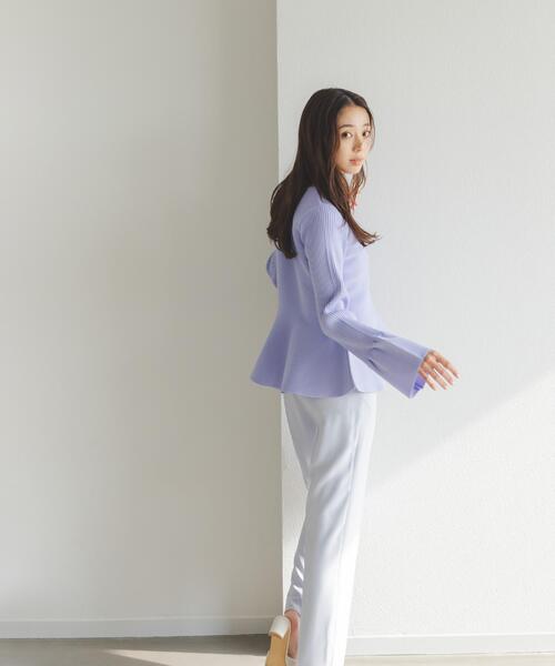 NATURAL BEAUTY BASIC(ナチュラルビューティーベーシック)の「◇カラーテーパードパンツ(その他パンツ・レディース・ライトグリーン/ベージュ/ブルー・P/S/MEDIUM)」の19枚目の写真