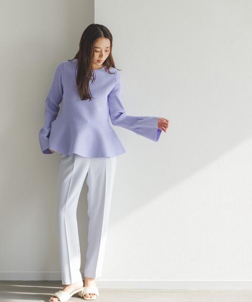 NATURAL BEAUTY BASIC(ナチュラルビューティーベーシック)の「◇カラーテーパードパンツ(その他パンツ・レディース・ライトグリーン/ベージュ/ブルー・P/S/MEDIUM)」の20枚目の写真
