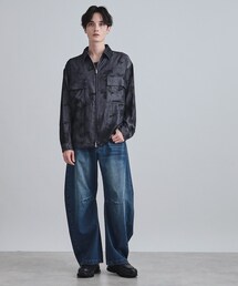 tk.TAKEO KIKUCHI（ティーケータケオキクチ）の「シャンブレーシャツアウター（シャツ/ブラウス）」