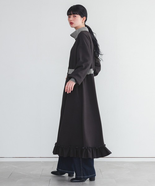 somari imagination（ソマリ イマジネーション）の「『ジャージフレアワンピース』（ワンピース・レディース・ネイビー/ブラック・1/2）」の22枚目の写真