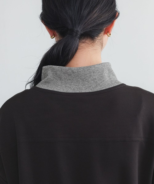 somari imagination（ソマリ イマジネーション）の「『ジャージフレアワンピース』（ワンピース・レディース・ネイビー/ブラック・1/2）」の17枚目の写真