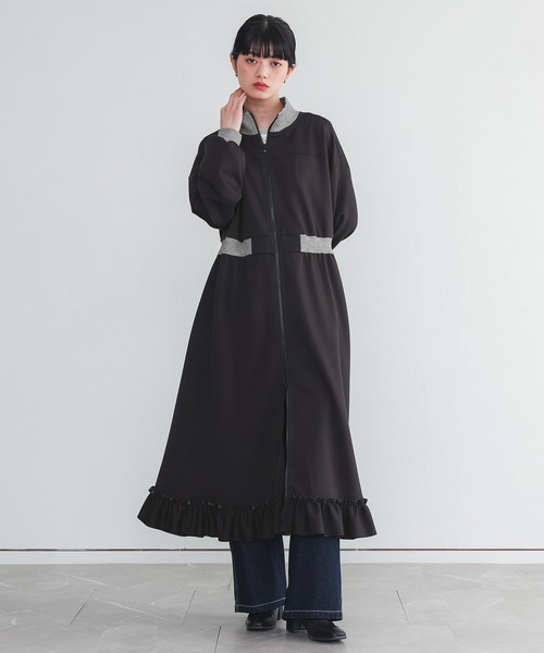 somari imagination（ソマリ イマジネーション）の「『ジャージフレアワンピース』（ワンピース・レディース・ネイビー/ブラック・1/2）」の20枚目の写真