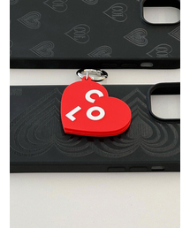 COLLAGEVACANCE（コラージュバカンス）の「Heart Logo Rubber Big Keyring（キーケース/キーアクセサリー）」