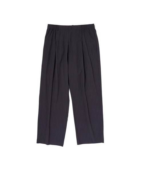 THOUSAND MILE(サウザンドマイル)の「【M's】TUCK LONG PANTS T/PU(PRINT)/タックロングパンツ ストライププリント(その他パンツ・メンズ・ブルー系その他/グレー系その他・XL/L/M/S)」の1枚目の写真
