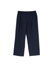 THOUSAND MILE（サウザンドマイル）の「【M's】TUCK LONG PANTS T/PU(PRINT)/タックロングパンツ ストライププリント（その他パンツ）」