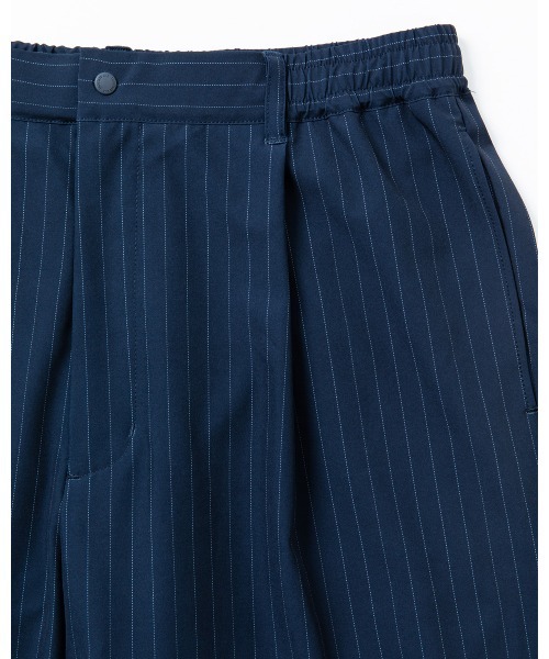 THOUSAND MILE(サウザンドマイル)の「【M's】TUCK LONG PANTS T/PU(PRINT)/タックロングパンツ ストライププリント(その他パンツ・メンズ・ブルー系その他/グレー系その他・XL/L/M/S)」の3枚目の写真