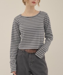 long sleeve design T-shirt / ロングスリーブデザインTシャツ