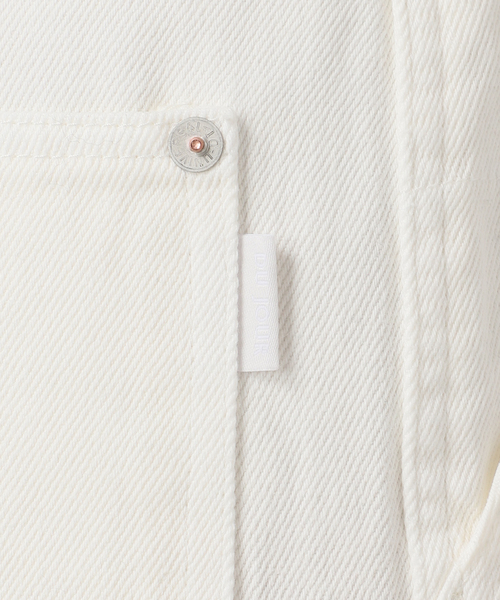 B.C STOCK(ベーセーストック)の「ウォッシャブル / DU JOUR / デュ ジュール BARREL PAINTER JEAN(デニムパンツ・レディース・ライトブルー/ピンク/ホワイト・38/36)」の18枚目の写真