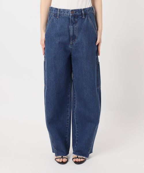 B.C STOCK(ベーセーストック)の「ウォッシャブル / DU JOUR / デュ ジュール BARREL PAINTER JEAN(デニムパンツ・レディース・ライトブルー/ピンク/ホワイト・38/36)」の14枚目の写真