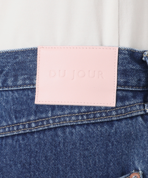 B.C STOCK(ベーセーストック)の「ウォッシャブル / DU JOUR / デュ ジュール BARREL PAINTER JEAN(デニムパンツ・レディース・ライトブルー/ピンク/ホワイト・38/36)」の16枚目の写真