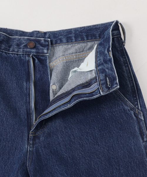 B.C STOCK(ベーセーストック)の「ウォッシャブル / DU JOUR / デュ ジュール BARREL PAINTER JEAN(デニムパンツ・レディース・ライトブルー/ピンク/ホワイト・38/36)」の6枚目の写真