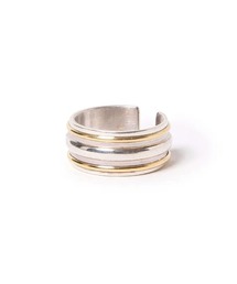 hobo | 【hobo / ホーボー】STRAIGHT LINE RING 925 SILVER with BRASS(リング)