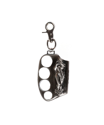 SUNDAYOFFCLUB（サンデイオフクラブ）の「Knuckle Shell Keyring - Antique Silver（キーケース/キーアクセサリー）」