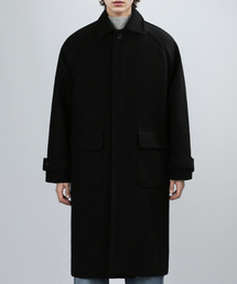 VERYVAIN（ベリベーン）の「CUSTOM BALMACAAN COAT (BLACK)（チェスターコート）」