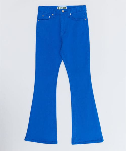 HAINT（ヘイント）の「VIVID SLIM BOOTCUT PANTS_7COLORS_BLUE（その他パンツ・レディース・その他・L/M/S）」の2枚目の写真