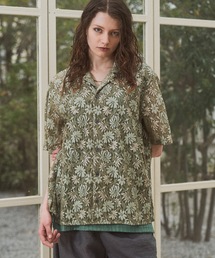 Flower lace shirts/フラワーレースシャツ