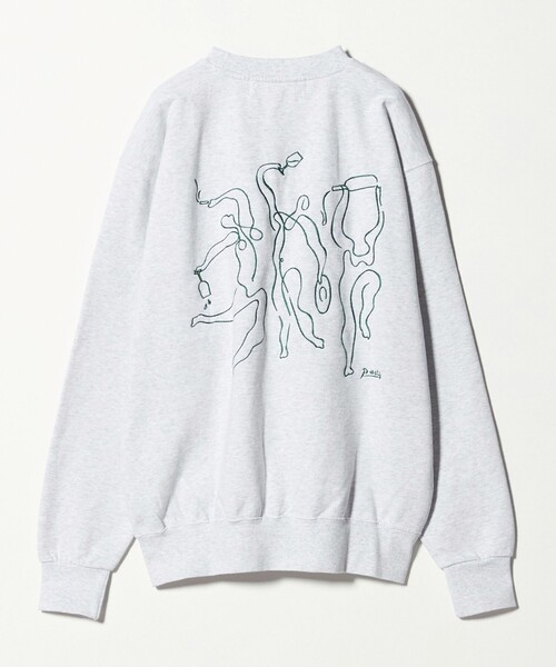 BAL（バル）の「＜BAL＞DANCE クルー スウェット（スウェット・メンズ・ブラック/ライトグレー・2/1）」の2枚目の写真