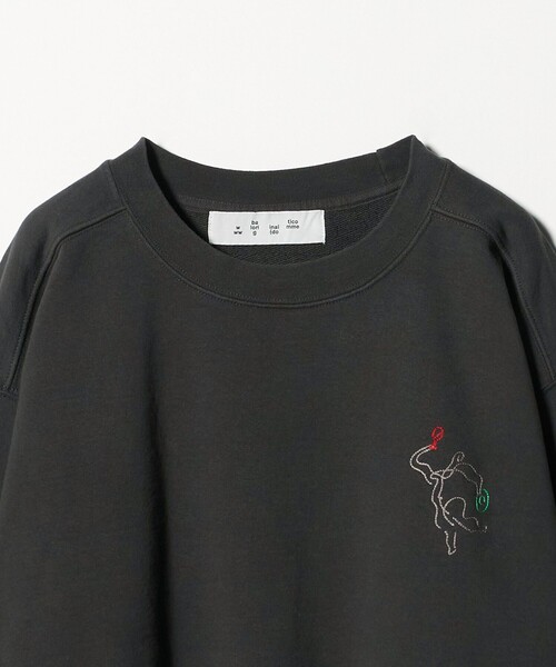 BAL（バル）の「＜BAL＞DANCE クルー スウェット（スウェット・メンズ・ブラック/ライトグレー・2/1）」の11枚目の写真