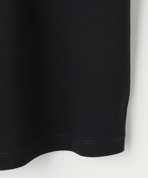 自由区(ジユウク)の「ビジュー Tシャツ(Tシャツ/カットソー・レディース・アイボリー系/ブラック系/黄土色系・32)」の4枚目の写真
