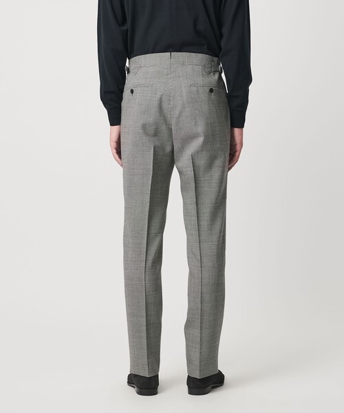 UNITED ARROWS（ユナイテッドアローズ）の「ハウンドトゥース  サイドアジャスター １プリーツ スラックス（スラックス・メンズ・ブラック・48/46/50）」の5枚目の写真