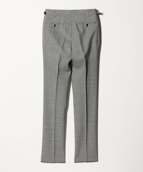 UNITED ARROWS（ユナイテッドアローズ）の「ハウンドトゥース  サイドアジャスター １プリーツ スラックス（スラックス・メンズ・ブラック・48/46/50）」の8枚目の写真