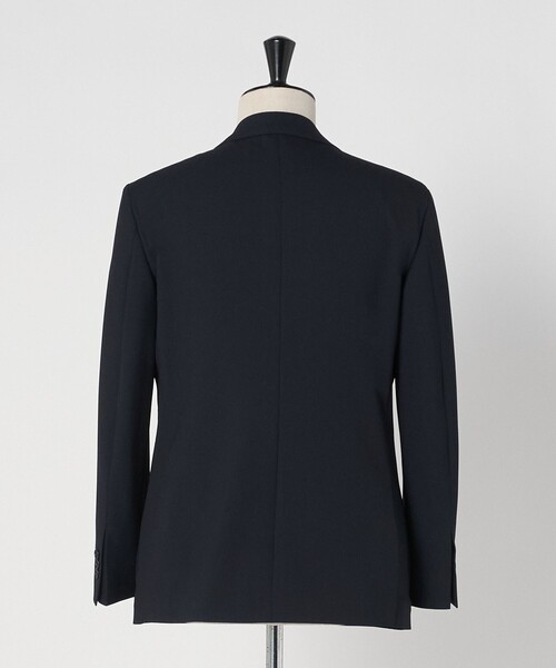 green label relaxing（グリーンレーベルリラクシング）の「A+ ポリエステル シャークスキン ダブルブレスト 4B スタンダード セットアップ ジャケット -ウォッシャブル・ストレッチ-（テーラードジャケット・メンズ・ブラウン系/ネイビー・XL/L/M/S）」の20枚目の写真