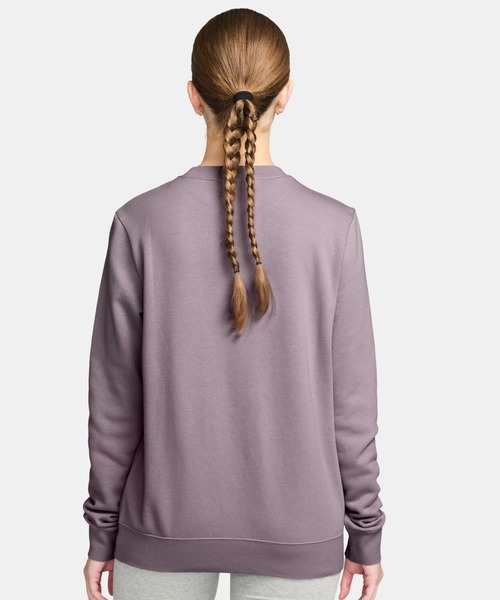 NIKE(ナイキ)の「ナイキ NIKE ナイキ NSW クラブ STD フリース L/S クルー(スウェット・レディース・ブラウン/パープル・S/M/L/XL)」の5枚目の写真