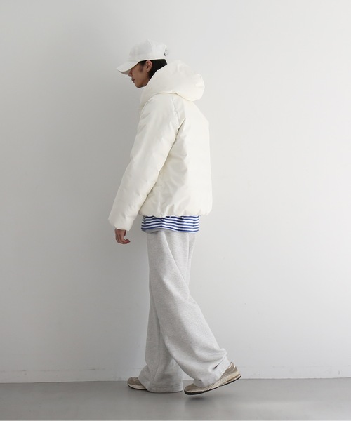 KAIKO(カイコー)の「KAIKO Cloud 外(ダウンジャケット/コート・メンズ・ホワイト/ブラック・1/2)」の2枚目の写真