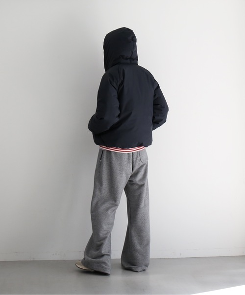KAIKO(カイコー)の「KAIKO Cloud 外(ダウンジャケット/コート・メンズ・ホワイト/ブラック・1/2)」の1枚目の写真