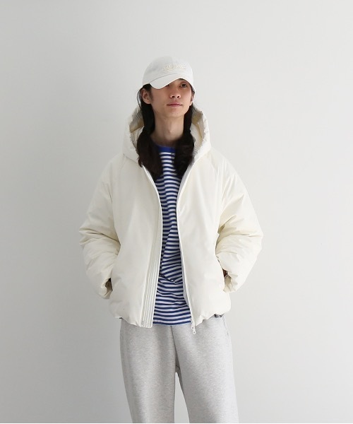 KAIKO(カイコー)の「KAIKO Cloud 外(ダウンジャケット/コート・メンズ・ホワイト/ブラック・1/2)」の17枚目の写真