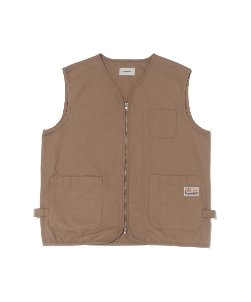 モダンワークライトベスト（ベージュ）