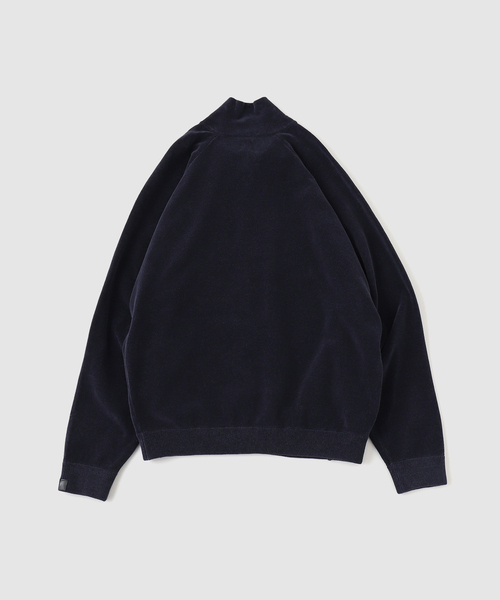 EDIFICE(エディフィス)の「Ecofade シェニール ジャケット(Tシャツ/カットソー・メンズ・ネイビー/ブラック系その他・LARGE/MEDIUM)」の7枚目の写真