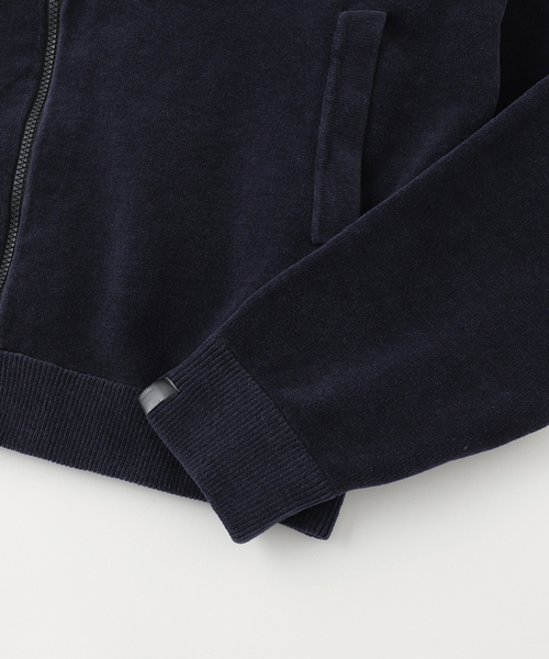 EDIFICE(エディフィス)の「Ecofade シェニール ジャケット(Tシャツ/カットソー・メンズ・ネイビー/ブラック系その他・LARGE/MEDIUM)」の5枚目の写真