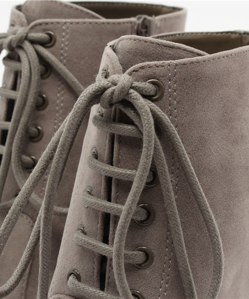 MOUSSY（マウジー）の「LACE UP BOOTS（ブーツ・レディース・グレー/ブラック・LARGE/SMALL/MEDIUM）」の7枚目の写真