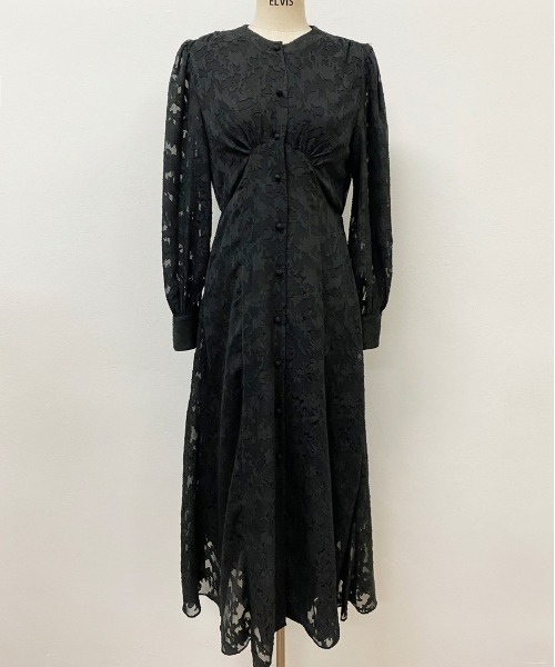 FREE STYLISTS(フリー スタイリスト)の「YUGA_YGMC All-lace embroidered dress(ドレス・レディース・ブラック/ホワイト・FREE)」の22枚目の写真