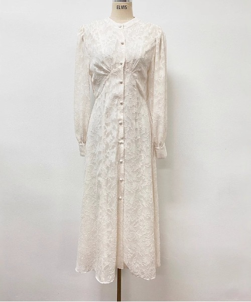 FREE STYLISTS(フリー スタイリスト)の「YUGA_YGMC All-lace embroidered dress(ドレス・レディース・ブラック/ホワイト・FREE)」の21枚目の写真