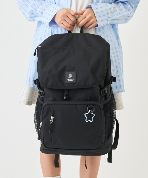 32L【軽量】【撥水】バケツ型スクールリュック（バックパック/リュック
