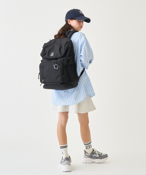 32L【軽量】【撥水】バケツ型スクールリュック（バックパック/リュック