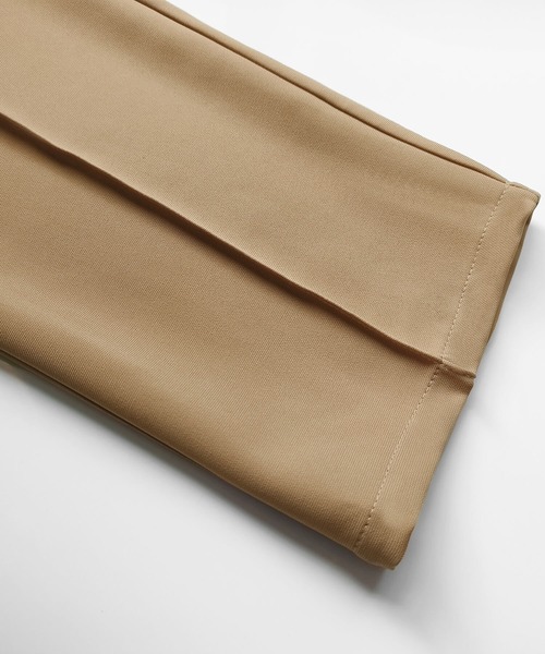 Cinderella（シンデレラ）の「パンツドレス パンツスーツ ドレス セットアップ 長袖 フォーマル オケージョン きれいめ パンツ 結婚式 謝恩会 発表会 大きいサイズ 同窓会 お呼ばれ パーティー 食事会 袖あり（パンツドレス・レディース・ブラック/ネイビー/ベージュ・LARGE/X-LARGE/MEDIUM）」の18枚目の写真