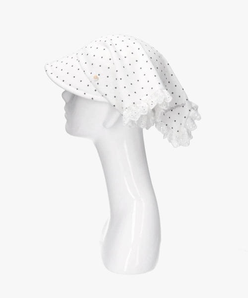 kaorinomori（カオリノモリ）の「kaorinomori  フルルキャップ / カオリノモリ（キャップ・レディース・ホワイト/ネイビー/ピンク・FREE）」の7枚目の写真