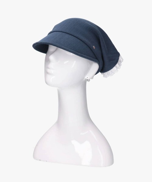 kaorinomori（カオリノモリ）の「kaorinomori  フルルキャップ / カオリノモリ（キャップ・レディース・ホワイト/ネイビー/ピンク・FREE）」の18枚目の写真