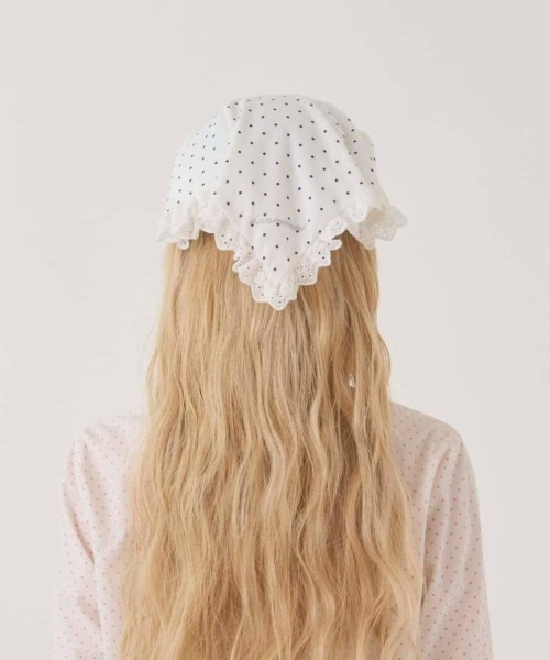 kaorinomori（カオリノモリ）の「kaorinomori  フルルキャップ / カオリノモリ（キャップ・レディース・ホワイト/ネイビー/ピンク・FREE）」の20枚目の写真