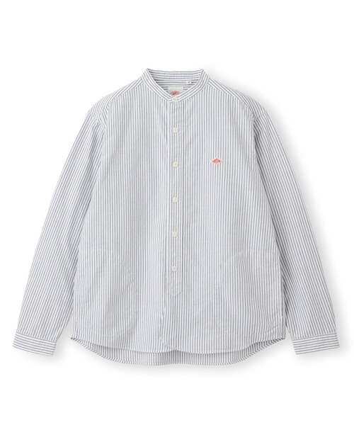 Men's Oxford Band Collar Shirt Pattern（シャツ/ブラウス）｜DANTON