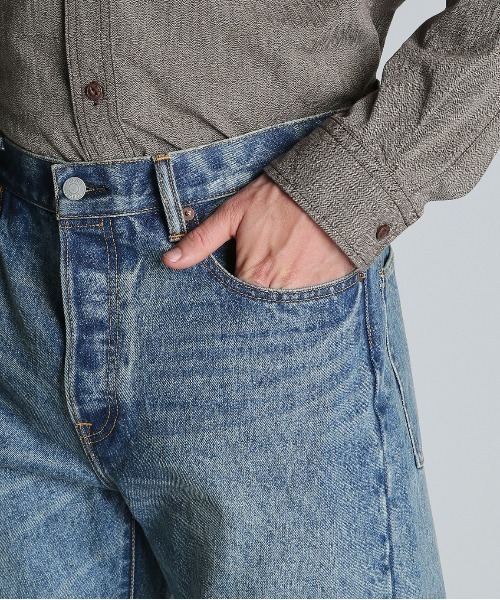 Schott(ショット)の「Schott/ショット/LOT. 925 FP DENIM PANTS USED/ファイアプルーフ デニム ユーズド(デニムパンツ・メンズ・ブルー系その他・30/32/34/36)」の7枚目の写真