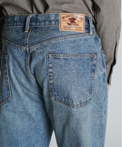 Schott(ショット)の「Schott/ショット/LOT. 925 FP DENIM PANTS USED/ファイアプルーフ デニム ユーズド(デニムパンツ・メンズ・ブルー系その他・30/32/34/36)」の11枚目の写真