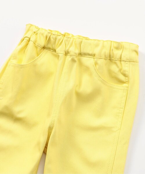 apres les cours（アプレレクール）の「【クロップド丈】リボンポケットきゅんパンツ（その他パンツ・キッズ・イエロー/インディゴブルー/ブラック・130/120/110/100/90/80/140）」の22枚目の写真