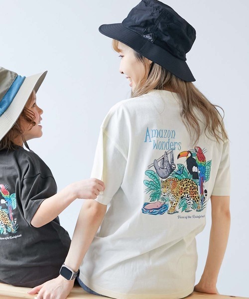 旅するデビロック】大人 プリント半袖Tシャツ（Tシャツ/カットソー